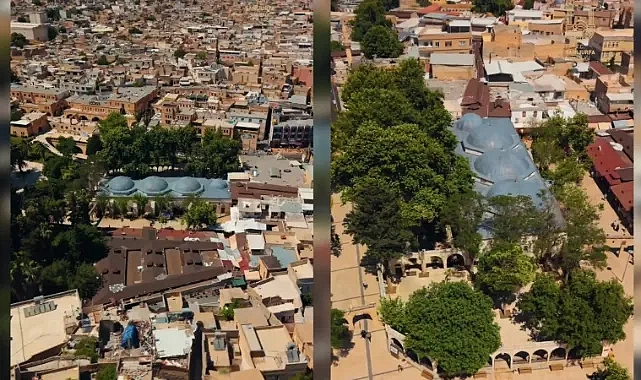 Urfa’nın kalbindeki tarih! Yok böyle bir güzellik!