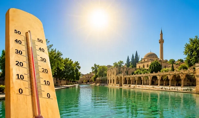 Ve başladı! Şanlıurfa’yı sıcak günler bekliyor!