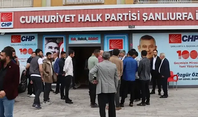 CHP’de Şanlıurfa depremi: 4 ilçe başkanı görevden alındı