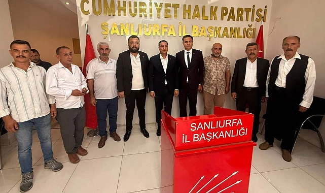 Cumhuriyet Halk Partisi Hilvan İlçe Başkanlığı Görevine Ali Ersoy Atandı