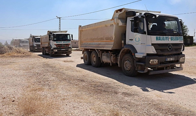 Haliliye Belediyesi’nden Kırsal Mahallelere Ulaşım Atağı