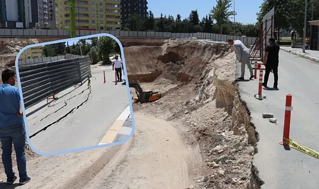 Karaköprü’de GAP Bulvarı’nda yol kapatıldı! Belediyeden trafik açıklaması