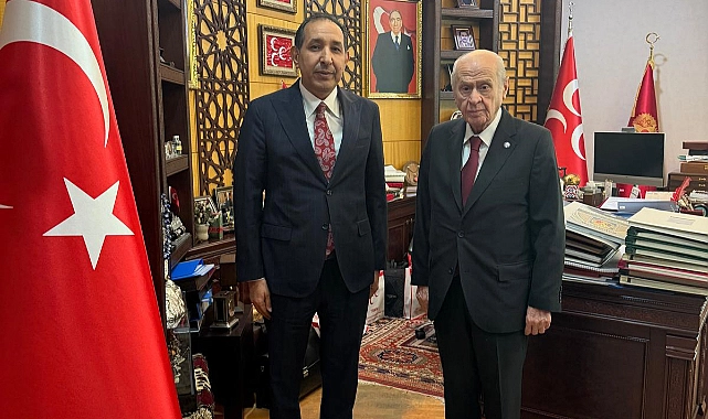 MHP’nin Eski Şanlıurfa İl Başkanı Mahmut Güneş’ten Devlet Bahçeli’ye Anlamlı Ziyaret