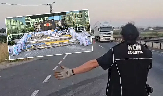 Şanlıurfa’da ele geçirildi! Piyasa değeri 7 milyon 650 TL
