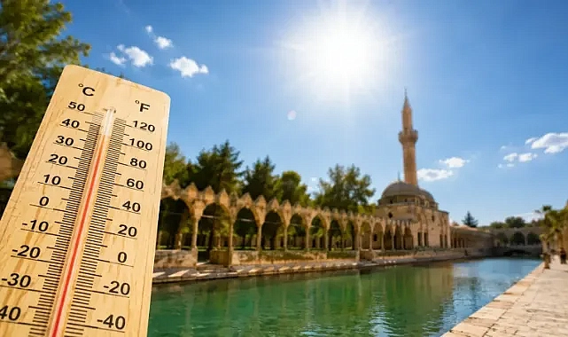 Şanlıurfa’da pazar günü hava nasıl olacak? İşte beklenen sıcaklık