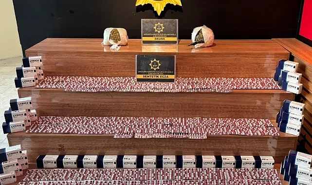 Şanlıurfa’da yolcu otobüsüne operasyon: Uyuşturucu ve hap ele geçirildi