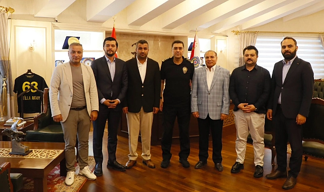 Şanlıurfaspor Yönetiminden İl Emniyet Müdürü Attila Aksoy’a Ziyaret