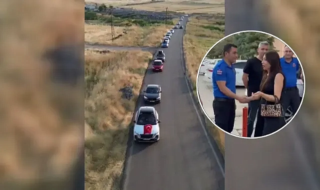 Siverek’e veda etti: Cezaevi Müdürü Karpuz yeni görevine konvoyla uğurlandı!