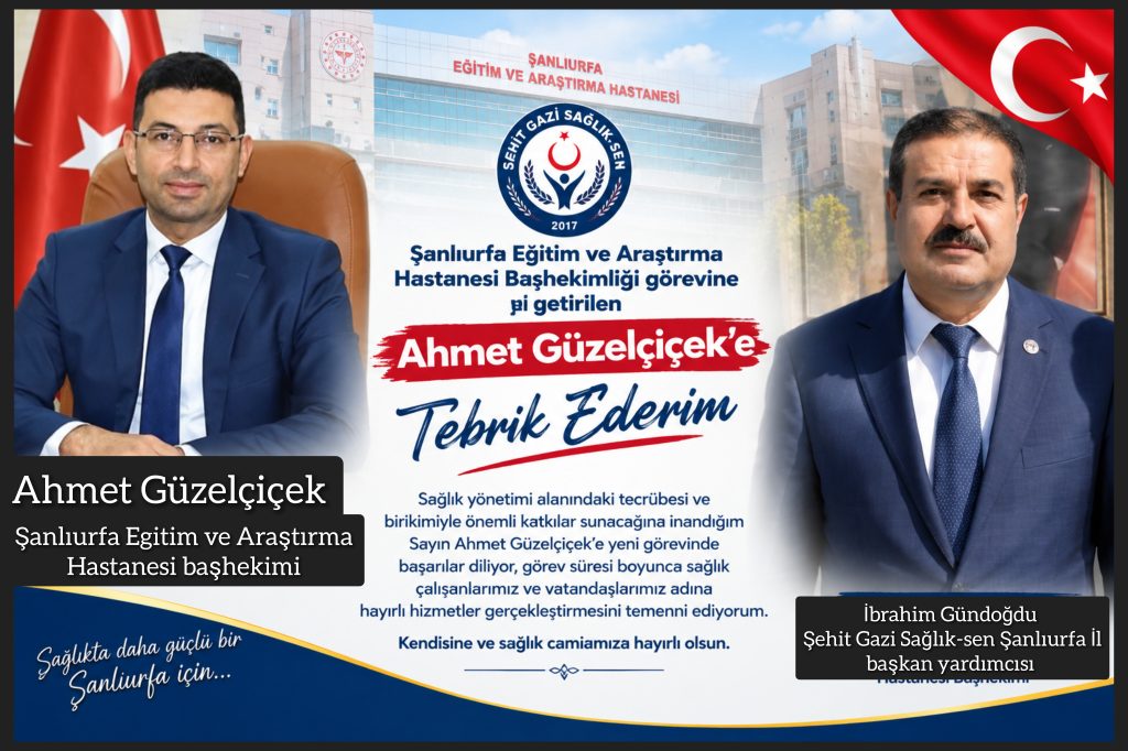 İbrahim Gündoğdu’dan Ahmet Güzelçiçek’e Tebrik Mesajı