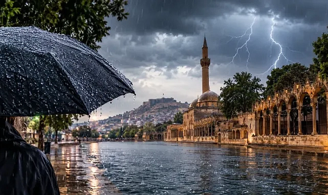 Şanlıurfa için kuvvetli yağış uyarısı! Meteoroloji tarih verdi