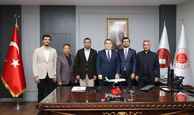 Şanlıurfaspor Yönetiminden Başsavcı Murat Çalış’a Ziyaret