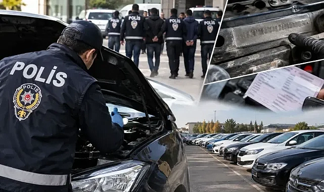 4 ilde change operasyonu! 61 araç üzerinden dolandırıcılık iddiası