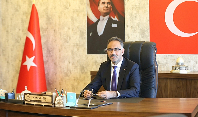 Başkan Mehmet Kuş’tan 29 Ekim Mesajı:Cumhuriyetin Yüklediği Sorumlulukla Hizmet Ediyoruz