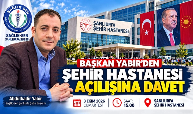 Başkan Yabir’den Şehir Hastanesi Açılışına Davet