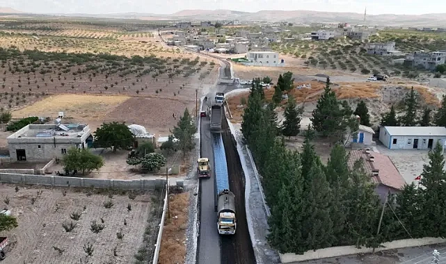 Birecik’te 40 kilometrelik grup yolu tamamlandı