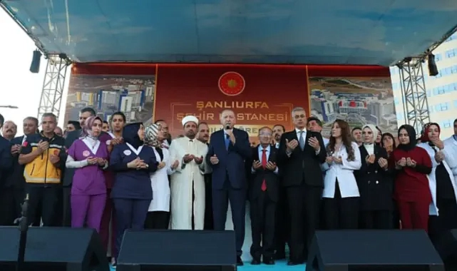 Cumhurbaşkanı Erdoğan müjdeyi verdi: Tarihi proje Şanlıurfa’dan geçecek