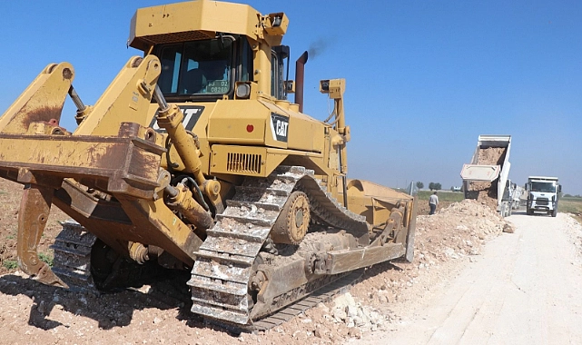 Harran’da 10 Kilometrelik Grup Yolunda Ulaşım Seferberliği