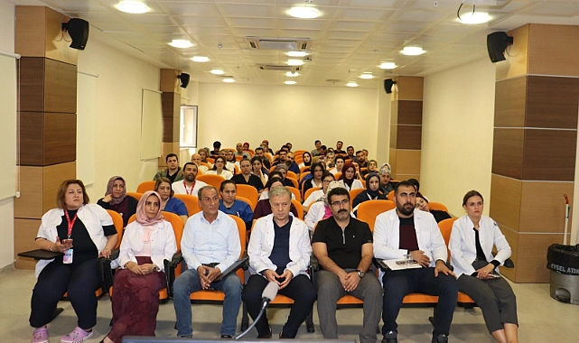 Harran Üniversitesi Hastanesi Personeline Afet Eğitimi