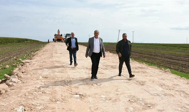 Hilvan’da Çukurlarla Anılan Yol, Yenilenerek Hizmete Hazırlanıyor