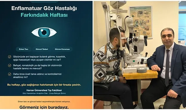 HRÜ Hastanesi’nden Göz Hastalıklarında Erken Tanı Uyarısı