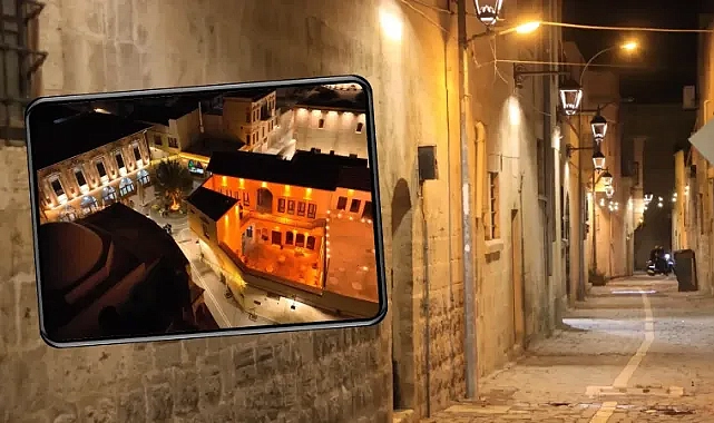 Kadim Urfa’nın sokakları gece bir başka!