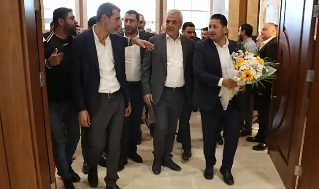 Kızılkaya, Şanlıurfa Ticaret Borsası Başkanlığı görevini devraldı