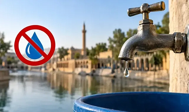 Şanlıurfa’da su kesintisi yaşanacak: ŞUSKİ’den uyarı