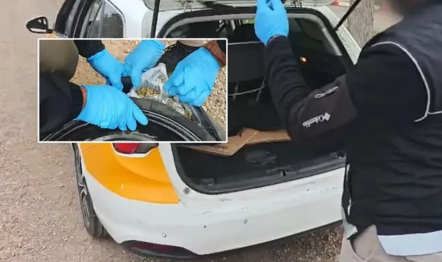 Şanlıurfa’da ticari takside ele geçirildi