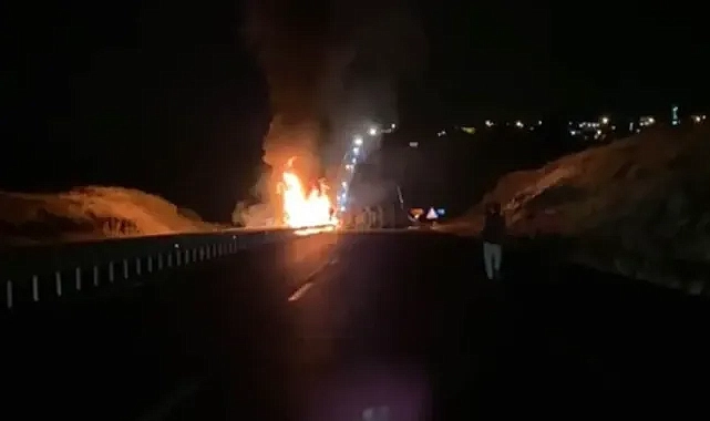 Şanlıurfa’da TIR kazası! Sürücü hayatını kaybetti