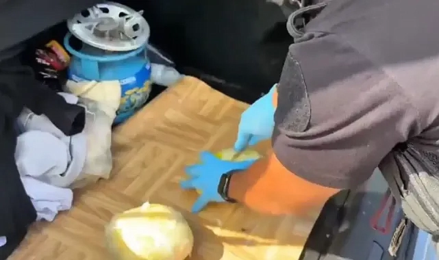 Şanlıurfa’da uyuşturucu operasyonu! Otomobilin bagajında bulundu