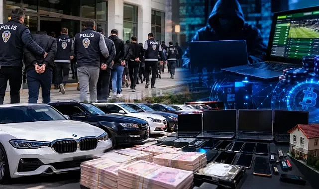 Şanlıurfa’da yasa dışı bahis operasyonu: 2 milyar TL’lik işlem hacmi!
