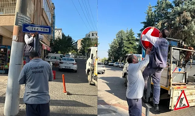 Şanlıurfa’daki mahallede trafik düzenlemesi yapıldı!