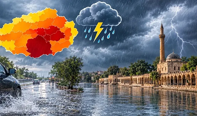 Şanlıurfa için kuvvetli yağış uyarısı: Sel ve hortum riskine dikkat!