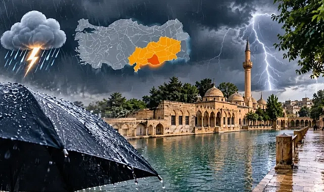 Şanlıurfa için kuvvetli yağış uyarısı: Sel ve su baskınına dikkat