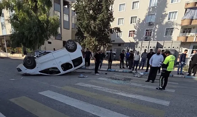 Urfa Birecik’te korkutan kaza!