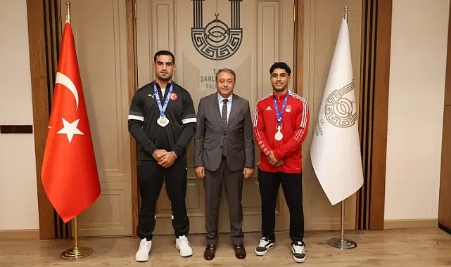 Vali Şıldak, Şanlıurfalı milli sporcuları ağırladı